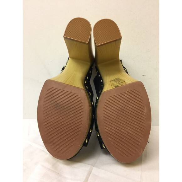 H&M women Platform slip on open toes  black Sandals~Size EUR 39 US 8 - Picture 12 of 12